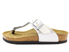 Birkenstock Gizeh sandal with silver buckle (medium-wide)